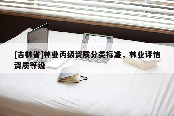 [吉林省]林業丙級資質分類標準，林業評估資質等級