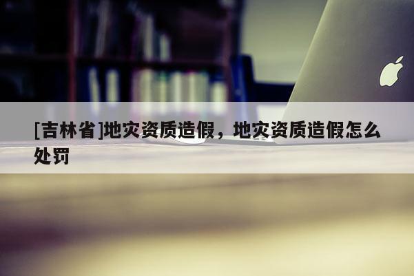 [吉林省]地災資質造假，地災資質造假怎么處罰