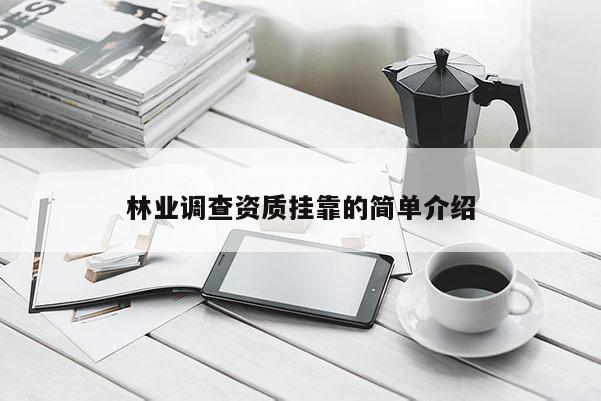 林業(yè)調(diào)查資質(zhì)掛靠的簡(jiǎn)單介紹