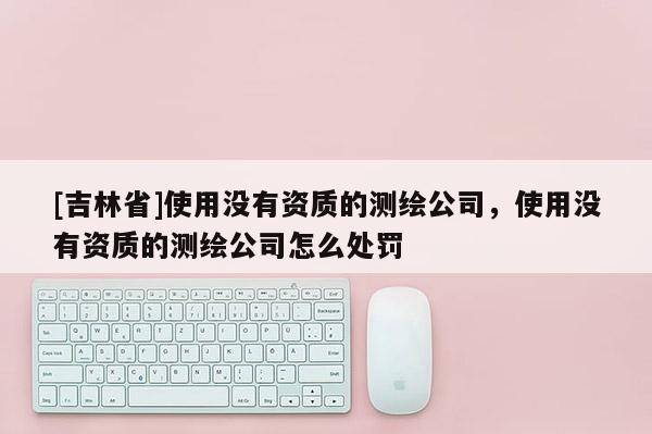 [吉林省]使用沒有資質的測繪公司，使用沒有資質的測繪公司怎么處罰