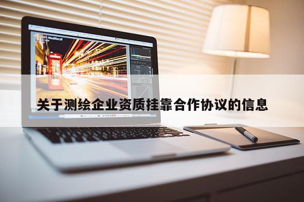 關于測繪企業資質掛靠合作協議的信息