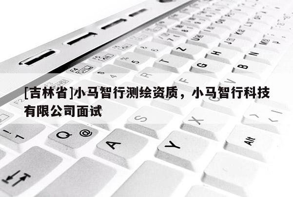[吉林省]小馬智行測繪資質(zhì)，小馬智行科技有限公司面試
