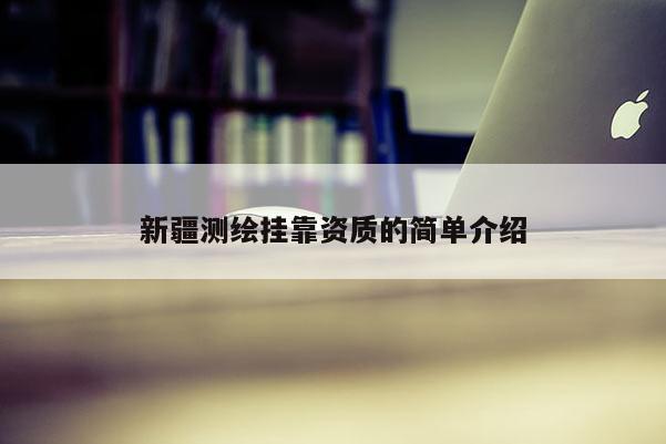新疆測繪掛靠資質的簡單介紹